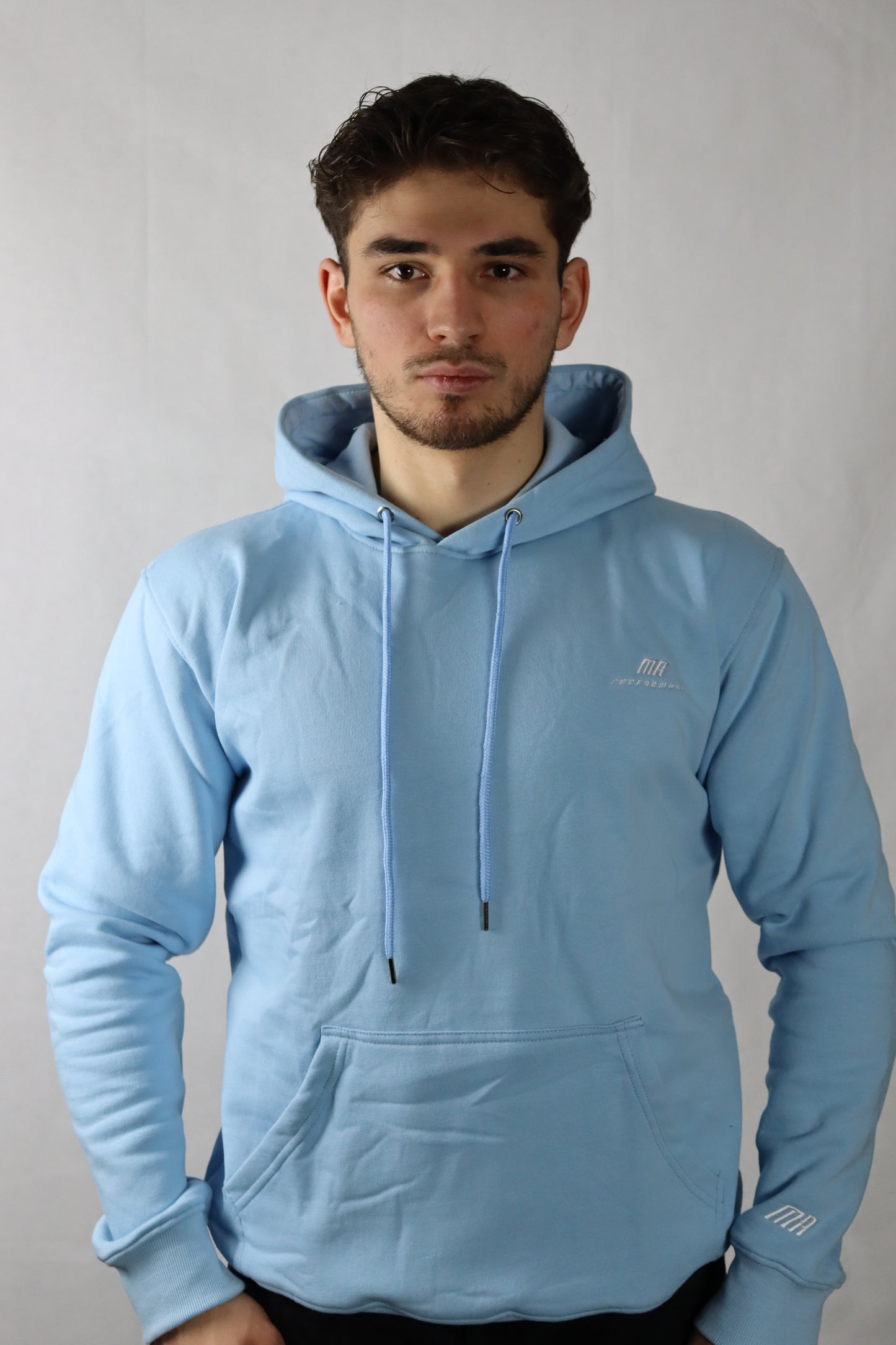 OVERSIZEHOODIE BABYBLAU