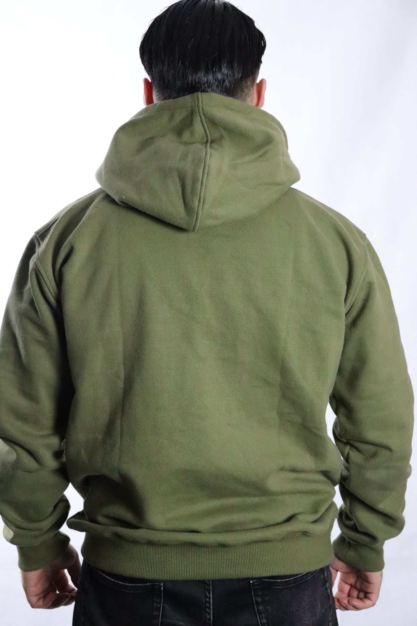 OVERSIZEHOODIE NAVY GREEN