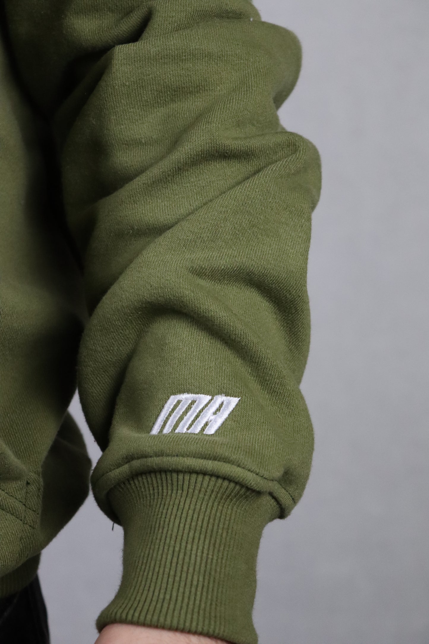 OVERSIZEHOODIE NAVY GREEN